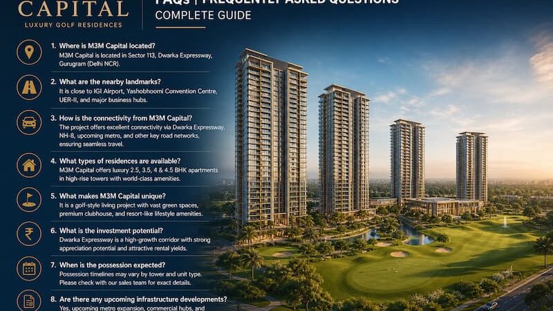 M3M Capital FAQs Frequently Asked Questions Complete Guide